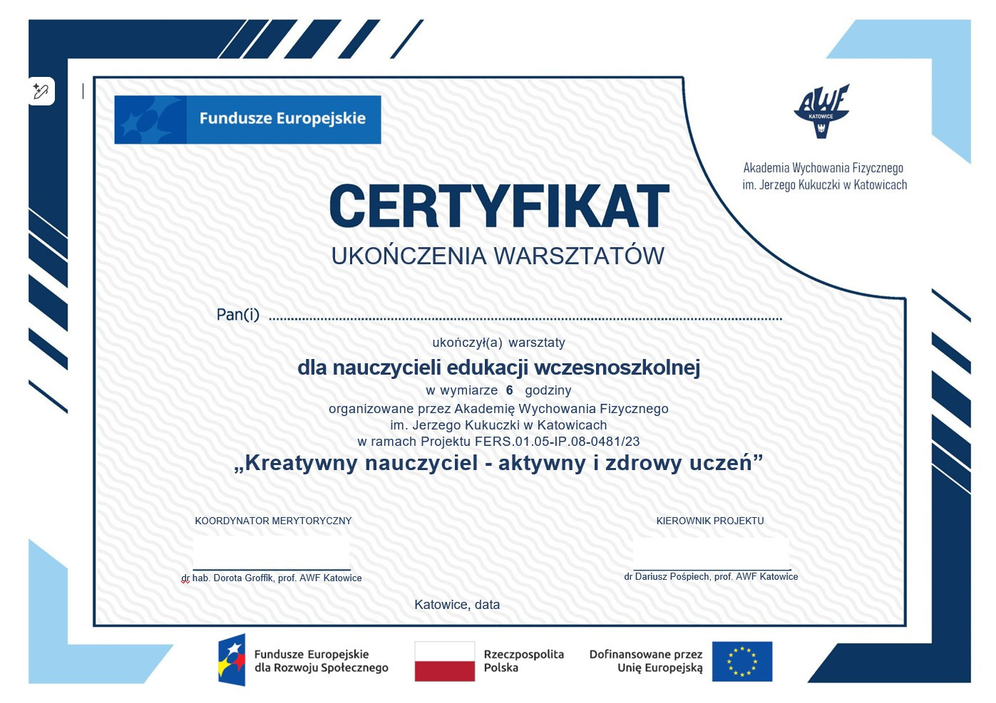 certyfikat